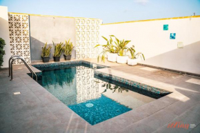 A Pet Friendly Farmhouse with a Rooftop Pool